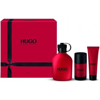 Hugo Boss Hugo Red EDT 150 ml + deostick 75 ml + sprchový gel 50 ml dárková sada