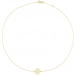 Cutie Jewellery Slušivý náhrdelník ze žlutého zlata Z0120-40-X-1 – Hledejceny.cz