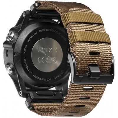 Garmin Nylonový MILITARY QuickFit řemínek 22mm - Coyote IR-AWGW-0573 – Hledejceny.cz