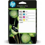 HP 953 originální inkoustová kazeta černá, azurová, purpurová, žlutá 6ZC69AE – Zbozi.Blesk.cz