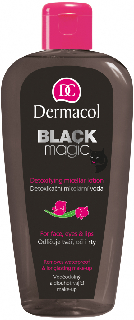 Dermacol Black Magic Detoxikační micelární voda 200 ml