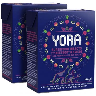 Yora z hmyzu s řepou a tuřínem 2 x 390 g – Sleviste.cz