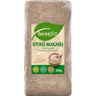 Benefitt Psyllium Husk Jitrocel indický 300 g – Zboží Mobilmania