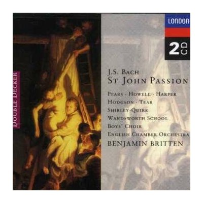 Johann Sebastian Bach - St John Passion 2 CD – Hledejceny.cz