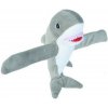 Plyšák objímáček Žralok bílý 20 cm