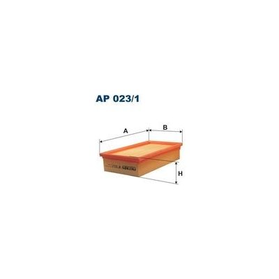 Vzduchový filtr FILTRON AP 023/1 – Hledejceny.cz