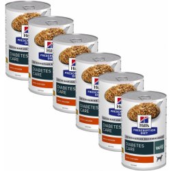 Hill’s Prescription Diet Adult Dog W/D Diabetes Care Chicken 6 x 370 g