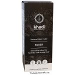 Khadi rostlinná barva na vlasy černá 100 g – Zboží Dáma