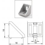 ALUPA Rohovník 18x18 mm K20 – Hledejceny.cz