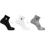 Salomon Everyday Lite Quarter 3-Pack LC2911900 black/white/frost gray – Sleviste.cz