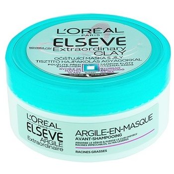 L'Oréal Elséve Argile Extraordinary Clay (Hair Mask) 150 ml od 48 Kč -  Heureka.cz