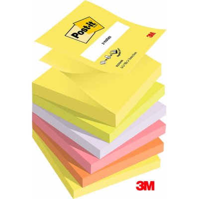 Post-it Z-bločky 76x76mm (R330NR) různé barvy (6x100) – Hledejceny.cz