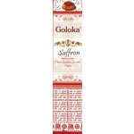 Goloka indické vonné tyčinky Masala Saffron 15 g – Zboží Mobilmania