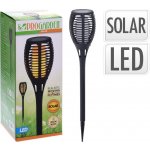 PROGARDEN Lampa solární zahradní pochodeň s efektem plamene 58 cm KO-CX2100140 – HobbyKompas.cz