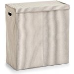 ZELLER Dvoukomorový , skládací kontejner na prádlo - 120 l, 63 x 61,5 x 31 cm – Zbozi.Blesk.cz