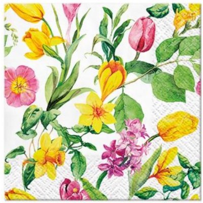 Ubrousky na dekupáž cocktail Early Spring 1 ks – Zboží Dáma