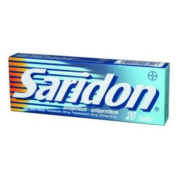 SARIDON POR 250MG/150MG/50MG TBL NOB 20