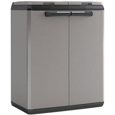 Keter SPLIT CABINET BASIC pro třídění odpadu 2 x 110 l – Hledejceny.cz