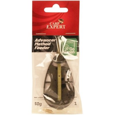 CARP EXPERT - Krmítko Advancer Method Feeder Go Green 50 g – Zboží Mobilmania