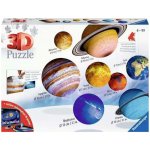 Ravensburger 3D puzzle Planetární soustava 522 ks – Zboží Dáma