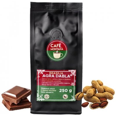 Café Montaña Brasília Agra Dabla mletá káva French press 250 g – Hledejceny.cz