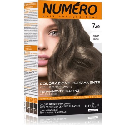 Brelil Numéro Permanent Coloring barva na vlasy 7.00 Blonde 125 ml – Zbozi.Blesk.cz