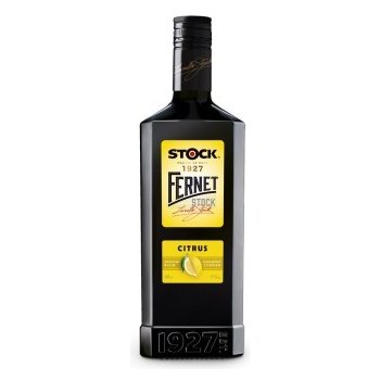 Fernet Stock Citrus 27% 0,5 l (holá láhev)