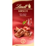 Lindt Mléčná čokoláda s třešňovou náplní, 100 g – Zboží Mobilmania