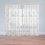 Záclony růžové a modré hvězdy: 2 ks - 150x250 cm - Sablio – Hledejceny.cz