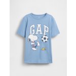 Dětské tričko Gap & Peanuts Snoopy s logem Modrá – Sleviste.cz