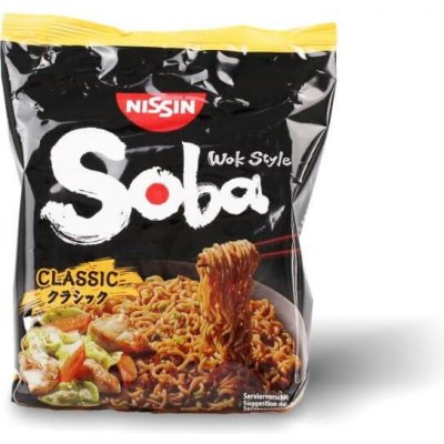 Nissin instantní nudlová polévka Soba klasik 109 g – Zboží Dáma
