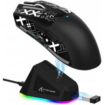 Attack Shark X11 Černá – Sleviste.cz