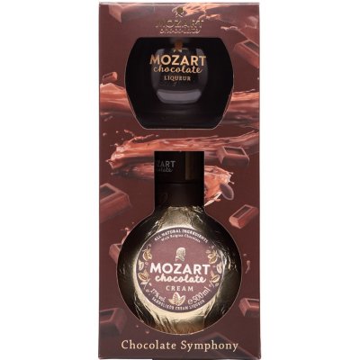 Mozart Chocolate Cream 17% 0,7 l (dárkové balení 1 sklenice)