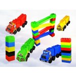 BJ Kostky GIGANT Mega Velké vozidla a skluzavka – Zboží Mobilmania