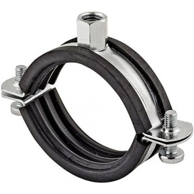 KOŇAŘÍK Kotvící objímka s gumou 2 1/2" M8(10) rozsah 75-79mm dvoušroubová OBJ212 – Zbozi.Blesk.cz