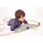 Bigjigs Farma most s tunelem Rail – Zboží Dáma