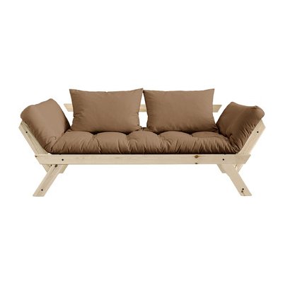 Karup sofa Bebop *180 cm natural + futon mocca 755 – Zboží Mobilmania