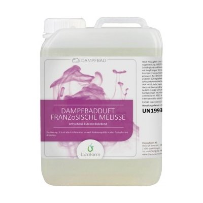 Lacoform aroma do parní sauny Francouzská meduňka 5 l – Hledejceny.cz