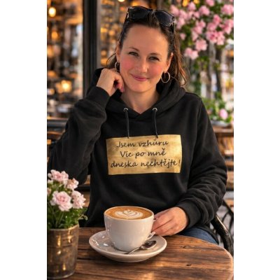 Krtex.cz dámská vtipná mikina JSEM VZHŮRU – Zboží Dáma