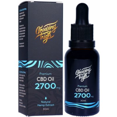 Growing High CBD oil 2700 mg olej kapky 30 ml