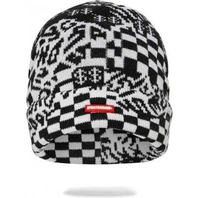 Sprayground kulich Black And White Warp Check Beanie multi – Hledejceny.cz