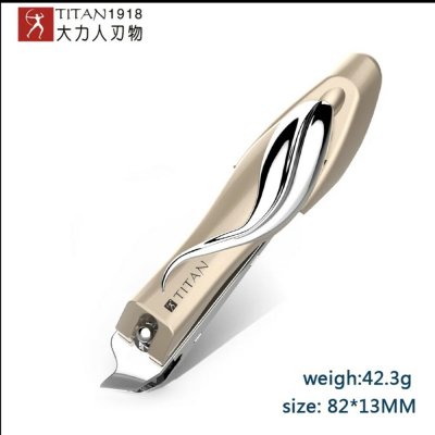 TITAN C1 Kleštičky na nehty + skleněný nanopilník – Zboží Dáma