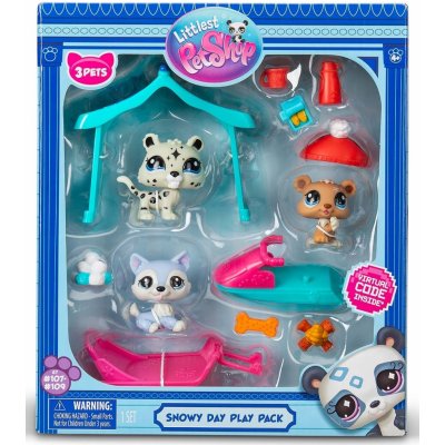 LPS Zasněžený Den 3 figurky – Zbozi.Blesk.cz