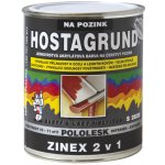Barvy a laky Hostivař Hostagrund Zinex 2v1 S2820 RAL 6029 zelená 4 L – HobbyKompas.cz