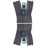 Spirálový zip, nedělitelný - 70cm - modrý - WICO - BALENÍ 10 ks – Hledejceny.cz