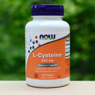 Now Foods L-Cystein 500 mg 100 tablet – Hledejceny.cz