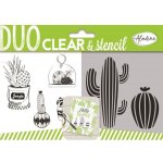 ALADINE Gelová razítka se šablonou kaktusy – Zboží Dáma