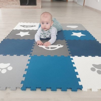 Vylen Minideckfloor podlaha 12 dílů tlapka mrak auto hvězda – Zboží Dáma