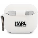 Karl Lagerfeld Apple AirPods 3 cover Silicone Choupette KLACA3SILCHWH – Zboží Živě