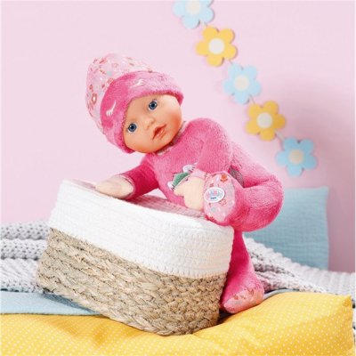 Zapf Creation BABY born for babies Spinkáček tmavě růžový 30cm – Hledejceny.cz